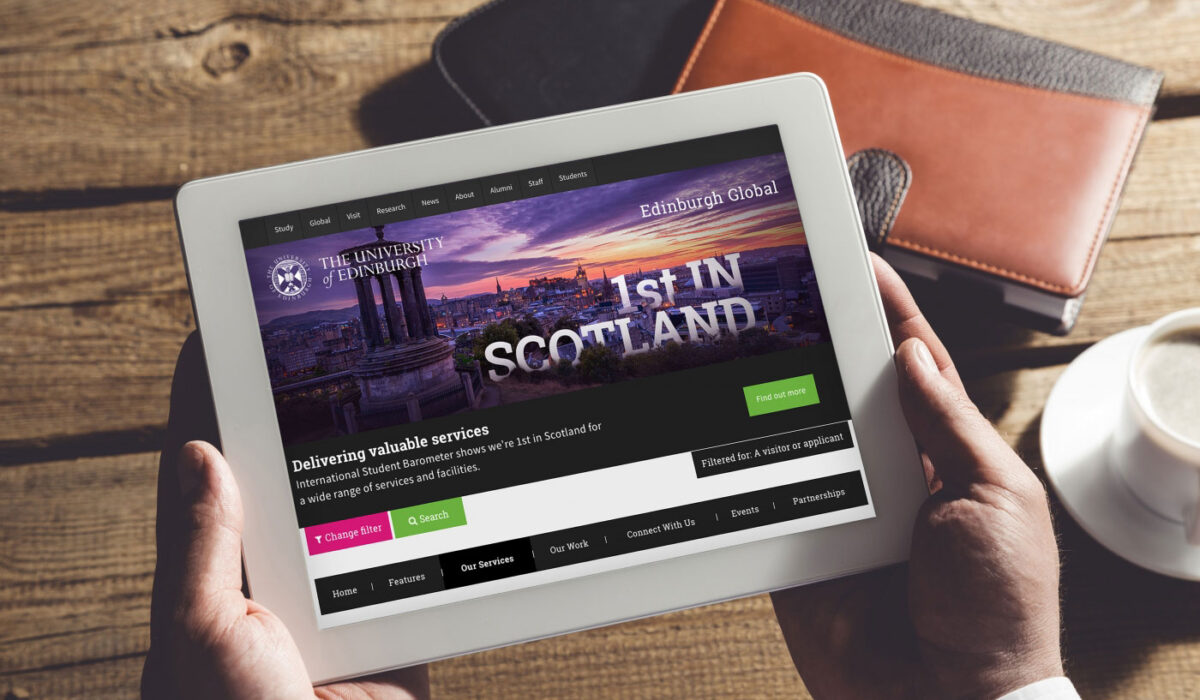 Edinburgh Global Website Design